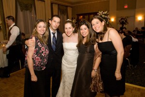 Stacey, Marc, Me, Lori, & Rachel on the Dance Floor at My Wedding (Photo by Zlatko Batistich)