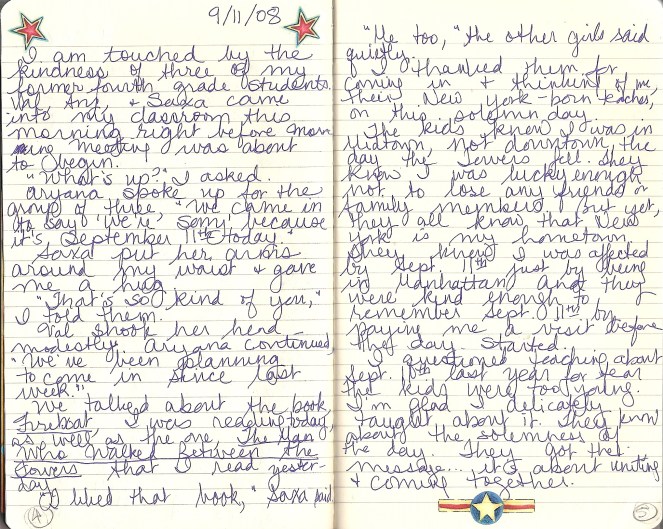 This entry is MY way of showing how amazed I am with the three girls who planned to come and see me today to wish me well.