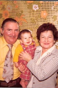 october-30th-19770001 This photo was taken when I was five months old. My grandparents still lived in Brooklyn back then. I don't remember this moment at all, but love the photo, complete with the 70's wallpaper.