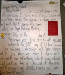 Monday's News & Announcements Chart