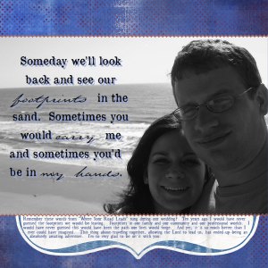 digi supplies:  background paper -- serenity kit by m. fenwick designs; bracket paper -- bracketed die cut paper pack by k. pertiet; glitter zig zag -- october afternoon kit by c. silke; fonts -- old newspaper types; texas hero; georg