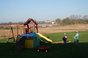 A grand adventure in the backyard.