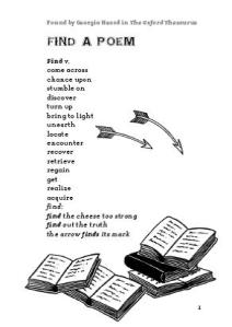 Find a Poem