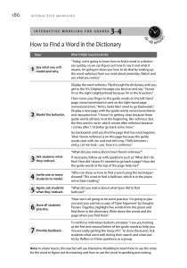Page 186 from Interactive Modeling: A Powerful Technique for Teaching Children, by Margaret Berry Wilson, copyright Northeast Foundation for Children, Inc. 2012. Used with permission.