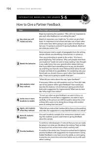 Page 194 from Interactive Modeling: A Powerful Technique for Teaching Children, by Margaret Berry Wilson, copyright Northeast Foundation for Children, Inc. 2012. Used with permission.