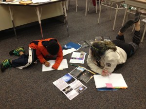 Research in grade five.