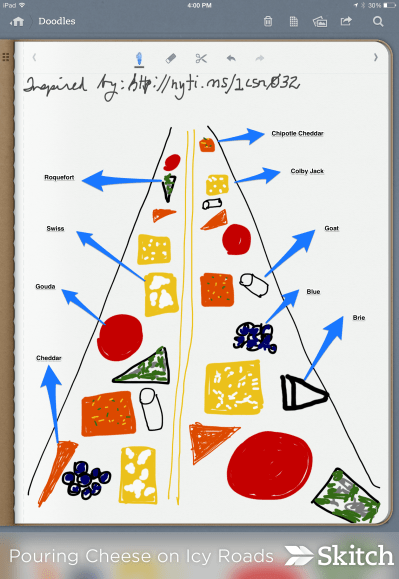 My visual response to the NY Times article