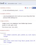 "Kvell." Merriam-Webster.com. Merriam-Webster, n.d. Web. 17 Mar. 2014. . (Click on the image to enlarge.)