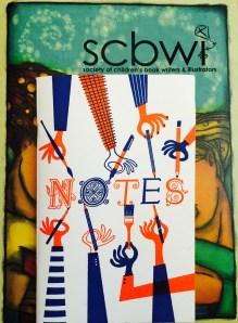 My conference folder and my Klas Fahlén Letterpressed Notebook, which are both brimming with notes, handouts, and other info from SCBWI.