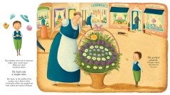 Click on the image to enlarge.  Interior illustration copyright (C) 2014 by Alison Jay.