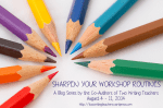 Let's have a conversation about sharpening workshop routines.