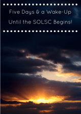 The 8th Annual SOLSC begins in five days! #TWTBlog #sol15