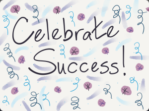 Please leave a congratulatory comment for Anna and Beth today!