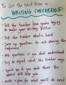 Get the most from a conference chart