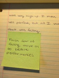 Tagging our thinking - where do we want to go when we return to writing tomorrow?