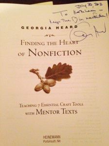 georgia heard autograph