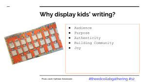 A sneak peek at Beth's presentation