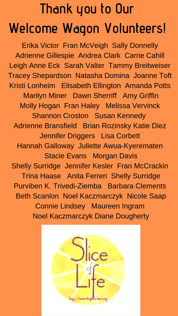 Thank you to Our Welcome Wagon Volunteers!