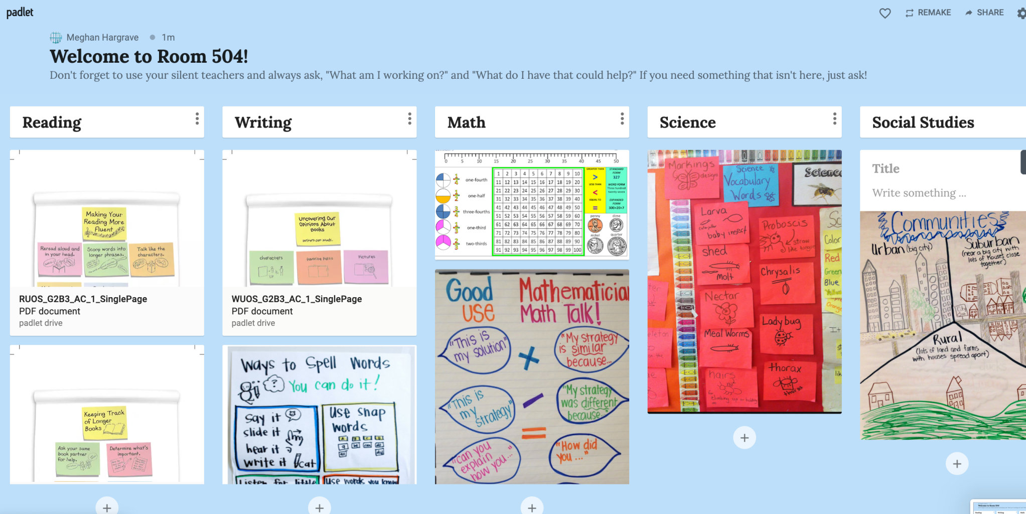 Rethinking Materials, Routines, and Collaboration: What Does ...