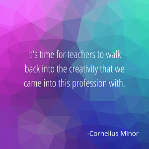 Walk back into the creativity