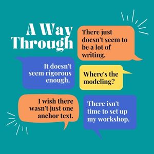Finding a Way: Bridging the Known with a New Resource. – TWO WRITING ...