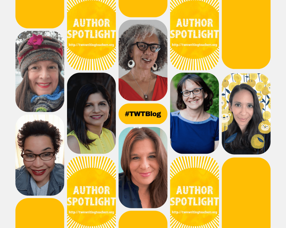 Headshots of the seven authors participating in this year's Author Spotlight Series