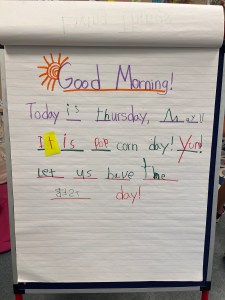 Our Morning Message: Good morning! It is popcorn day. Today is Thursday, May 11. Let us have the best day!