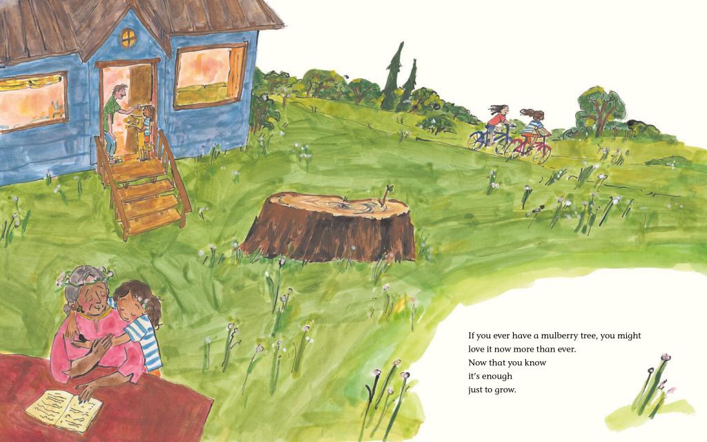 Interior spread from ONE MORE JAR OF JAM.