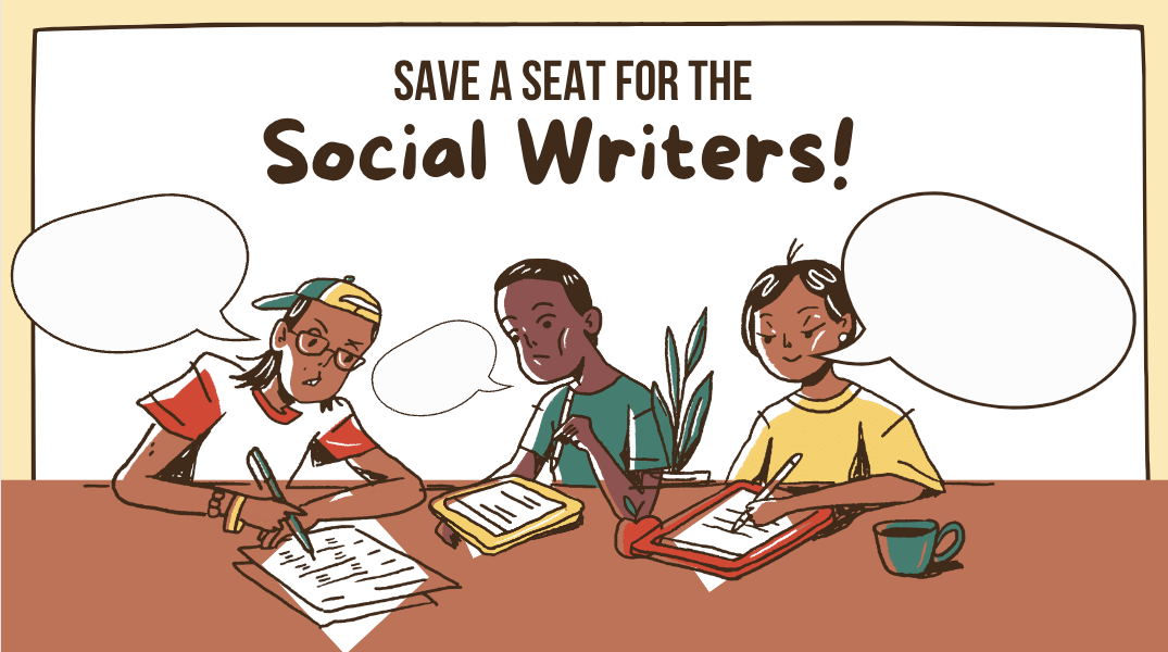 The Social Writers: Save a Seat For Every Writer – TWO WRITING TEACHERS