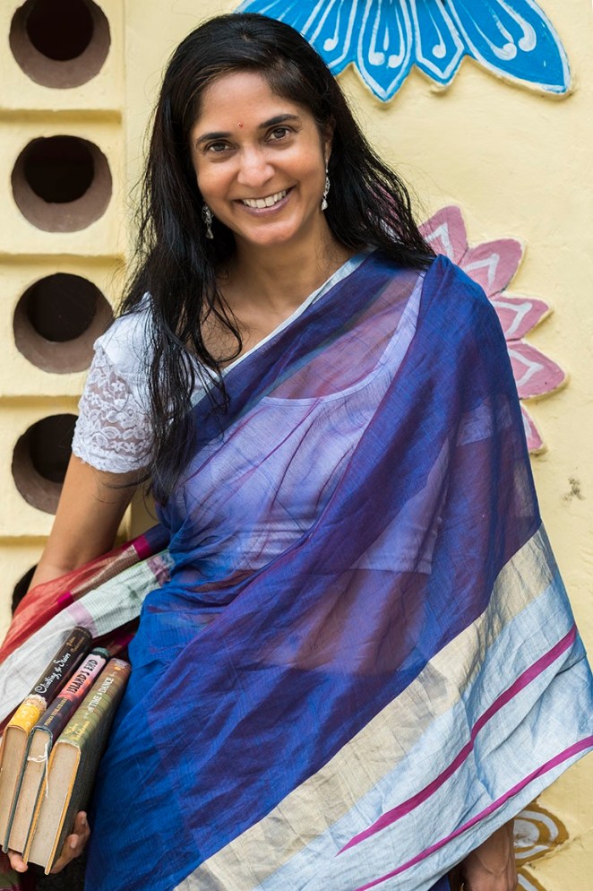 Head shot of author Padma Venkatraman
