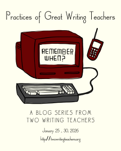 TWTBlog series promo image of an old school computer monitor and cell phone. Title of blog series is listed.