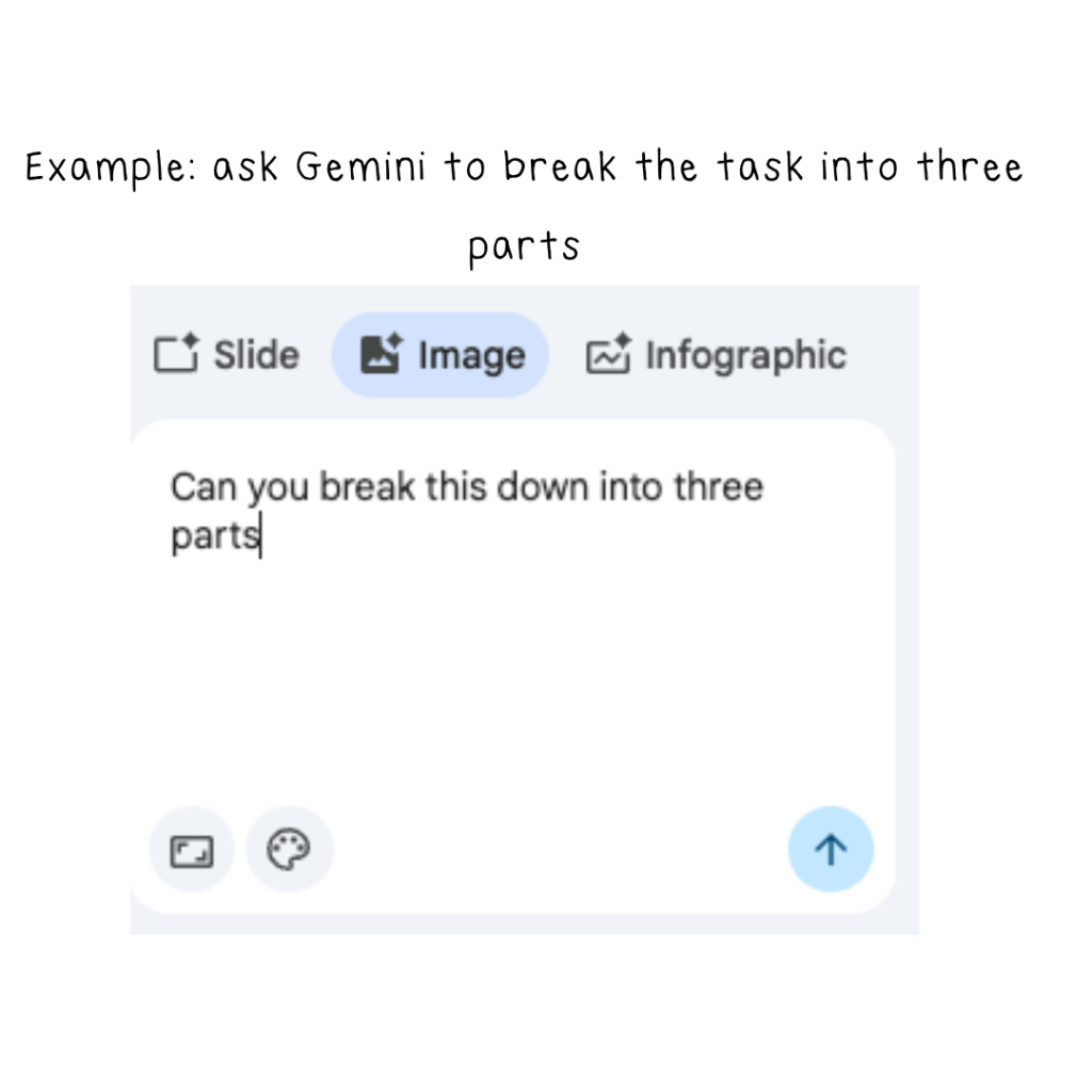 Sample prompt for Gemini.